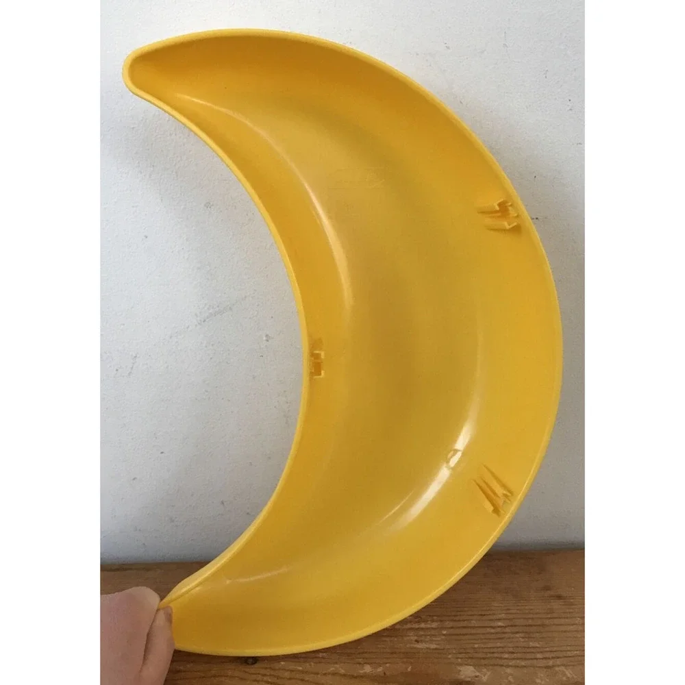 IKEA Smila Crescent Moon Mane Yellow Kids Room Wall Night Light